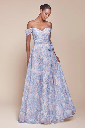 Floral azul