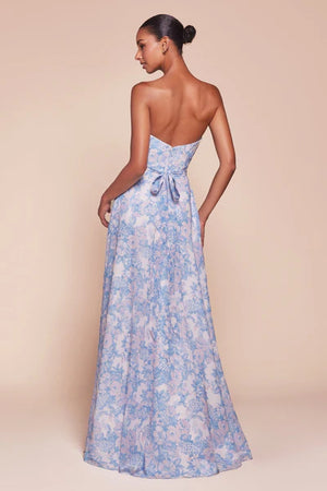 Floral azul