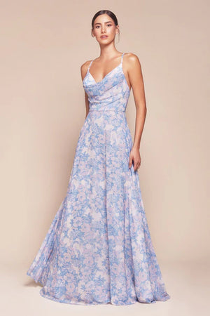 Floral azul