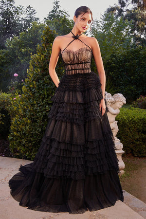 Black/nude