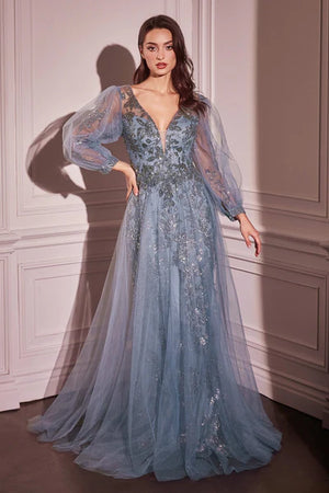 Smoky blue