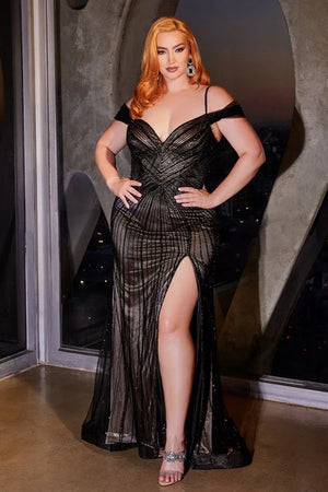 Black/nude