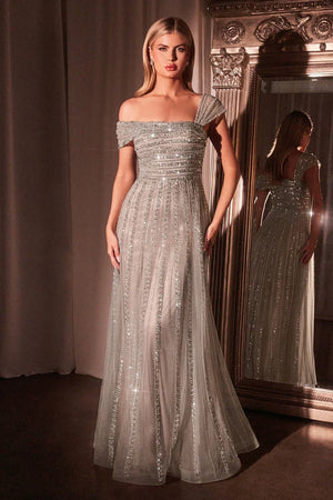 Silver/nude
