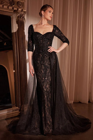 Black/nude