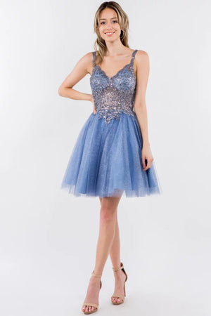 Smoky blue